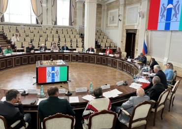 В Большом зале Правительства Новосибирской области состоялось первое заседание Общественного совета при региональном министерстве природных ресурсов и экологии в новом составе