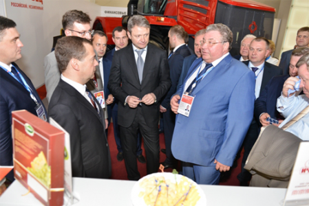 Председателю Правительства России Д.А. Медведеву рассказали о достижениях Мордовии в сельском хозяйстве