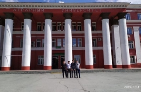 В Новосибирском ГАУ прошли стажировку студенты из Таджикистана