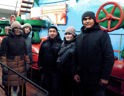 Студенты Новосибирского ГАУ изучили работу Новосибирской насосной фильтровальной станцией №5 (НФС 5)